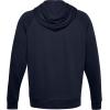 imageUnder Armour Mens Rival Fleece Big Logo HoodieMidnight Navy 410Onyx White