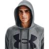 imageUnder Armour Mens Rival Fleece Big Logo HoodiePitch Gray Light Heather 012Black