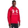 imageUnder Armour Mens Rival Fleece Big Logo HoodieVersa Red 608Onyx White