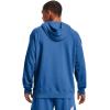imageUnder Armour Mens Rival Fleece Big Logo HoodieVictory Blue 474Team Orange