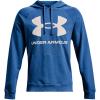 imageUnder Armour Mens Rival Fleece Big Logo HoodieVictory Blue 474Team Orange