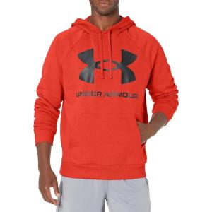 imageUnder Armour Mens Rival Fleece Big Logo HoodieRadiant Redblack