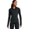 imageUnder Armour Womens Vanish Cold Weather 12 Zip001 Black   Reflective