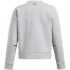 imageUnder Armour womens Unstoppable Fleece Crew Neck011 Mod Gray Light Heather   Black