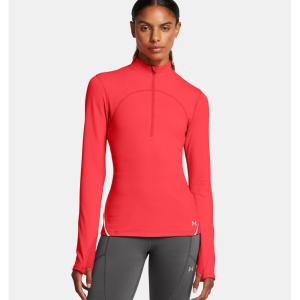 imageUnder Armour Womens Vanish Cold Weather 12 Zip713 Racer Red   Reflective