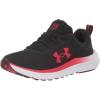 imageUnder Armour Boys Grade School Assert 10 Athletic Shoes003 BlackDeep RedRed