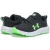 imageUnder Armour Boys Grade School Assert 10 Athletic Shoes006 BlackMod GrayGreen Shock