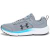 imageUnder Armour Boys Grade School Assert 10 Athletic Shoes024 Titan GrayElectric BlueBlack