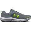 imageUnder Armour Boys Grade School Assert 10 Athletic Shoes101 GravelGlacier BlueLime Surge