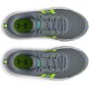 imageUnder Armour Boys Grade School Assert 10 Athletic Shoes101 GravelGlacier BlueLime Surge
