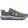 imageUnder Armour Boys Grade School Assert 10 Athletic Shoes102 GravelGlacier BlueLime Surge