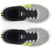 imageUnder Armour Boys Grade School Assert 10 Athletic Shoes102 Mod GrayBlackHigh Vis Yellow