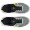 imageUnder Armour Boys Grade School Assert 10 Athletic Shoes105 Mod GrayBlackHigh Vis Yellow