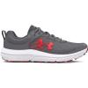 imageUnder Armour Boys Grade School Assert 10 Athletic Shoes108 Titan GrayBlackRacer Red