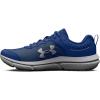 imageUnder Armour Boys Grade School Assert 10 Athletic Shoes400 Blue MirageStarfruitHalo Gray