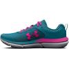 imageUnder Armour Boys Grade School Assert 10 Athletic Shoes400 Glacier BlueHalo GrayRebel Pink