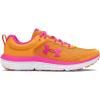 imageUnder Armour Boys Grade School Assert 10 Athletic Shoes800 Nova OrangeRebel PinkRebel Pink