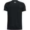 imageUnder Armour Boys Tech Big Logo Short Sleeve TShirt009 Black   White