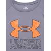 imageUnder Armour Boys Tech Big Logo Short Sleeve TShirt026 Castlerock  Fire  Black