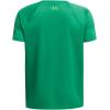 imageUnder Armour Boys Tech Big Logo Short Sleeve TShirt305 Team Kelly Green   Cyber Green