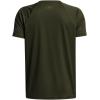 imageUnder Armour Boys Tech Big Logo Short Sleeve TShirt308 Expedition Green   Green Legacy