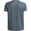 imageUnder Armour Boys Tech Big Logo Short Sleeve TShirt587 Jasper Blue   Serpentine