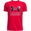 imageUnder Armour Boys Tech Big Logo Short Sleeve TShirt601 Red   Black