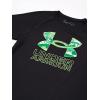 imageUnder Armour Boys Tech Big Logo Short Sleeve TShirtBlack 004Stadium Green
