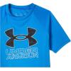 imageUnder Armour Boys Tech Big Logo Short Sleeve TShirtBlue Circuit 436Halo Gray