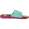 imageUnder Armour Mens Ignite Pro Slide Sandal302 Comet GreenBlackout TealMagenta Pop
