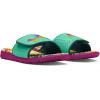 imageUnder Armour Mens Ignite Pro Slide Sandal302 Comet GreenBlackout TealMagenta Pop