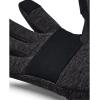 imageUnder Armour Mens Storm Fleece GlovesBlack 001Pitch Gray