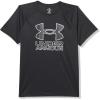 imageUnder Armour Boys Tech Big Logo Short Sleeve TShirt005 Black   White