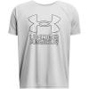 imageUnder Armour Boys Tech Big Logo Short Sleeve TShirt011 Mod Gray   Black