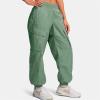imageUnder Armour Womens Unstoppable Woven Sheen Cargo Pants348 Silica Green   Silica Green