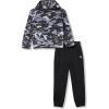 imageUnder Armour boys Hoodie Set pants ampamp Hoodie Lightweight ampamp Relaxed FitBlack Hundo Hoodie