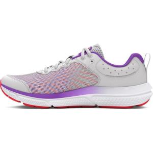 imageUnder Armour Boys Grade School Assert 10 Athletic Shoes105 Distant GrayLavishRacer Red