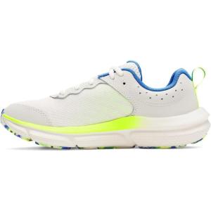 imageUnder Armour Boys Grade School Assert 10 Athletic Shoes110 Summit WhiteHigh Vis YellowBlue Atlantis