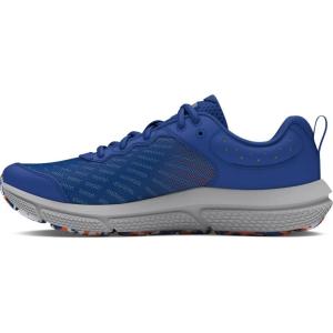 imageUnder Armour Boys Grade School Assert 10 Athletic Shoes401 Tech BlueMod GrayOrange Blast