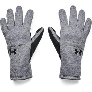 imageUnder Armour Mens Storm Fleece GlovesPitch Gray 012Black