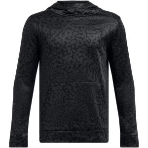 imageUnder Armour boys Armour Fleece Printed Hoodie001 Black  Anthracite  Black