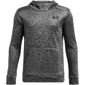 imageUnder Armour boys Armour Fleece Printed Hoodie025 Castlerock  Titan Gray  Black
