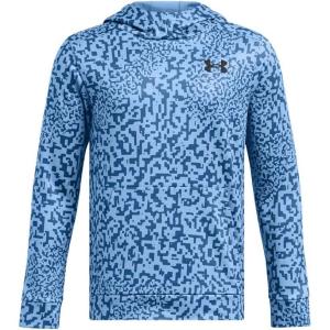 imageUnder Armour boys Armour Fleece Printed Hoodie465 Horizon Blue  Tech Blue  Black