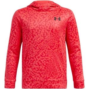 imageUnder Armour boys Armour Fleece Printed Hoodie713 Racer Red  Red  Black