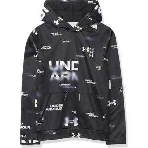 imageUnder Armour boys Armour Fleece Printed HoodieBlack 001