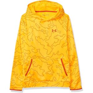 imageUnder Armour boys Armour Fleece Printed HoodieLunar Orange 881Rich Orange