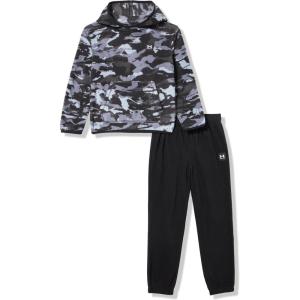 imageUnder Armour boys Hoodie Set pants ampamp Hoodie Lightweight ampamp Relaxed FitBlack Hundo Hoodie