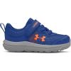 imageUnder Armour Baby Boys Assert 10 Alternate Closure Sneakers401 Tech BlueMod GrayOrange Blast
