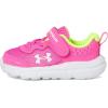 imageUnder Armour Baby Boys Assert 10 Alternate Closure Sneakers652 Rebel PinkHigh Vis YellowWhite