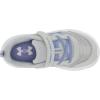 imageUnder Armour Baby Boys Assert 10 Alternate Closure SneakersMod GrayNebula PurpleBaja Blue